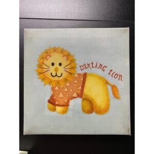 Baby Safari Nursery Prints Set Lion, Zebra and Monkey